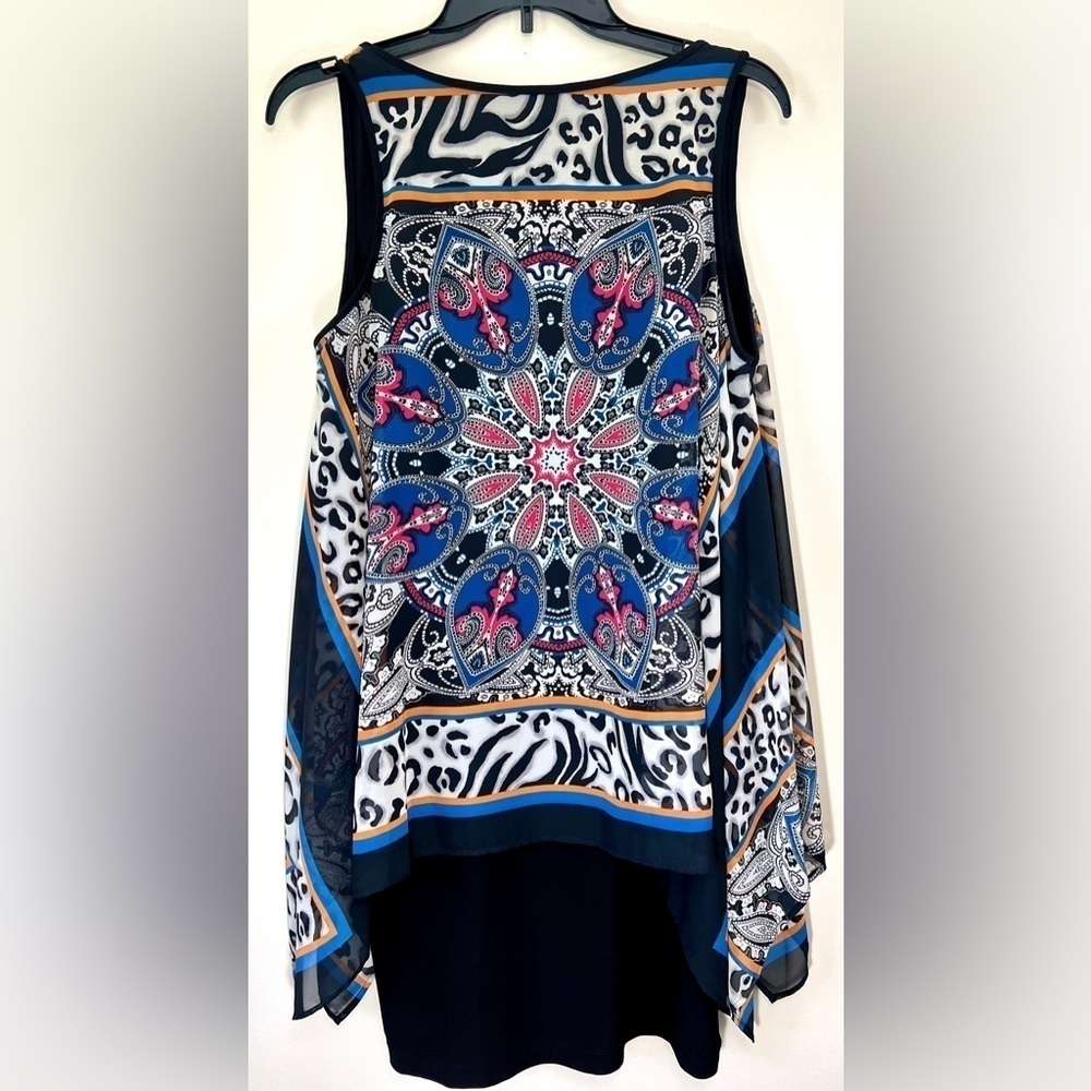 NWOT, Paisley Animal Print Dress - Picture 2 of 2